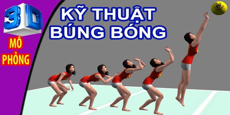 Cách tập đánh bóng chuyền hơi với kỹ thuật búng